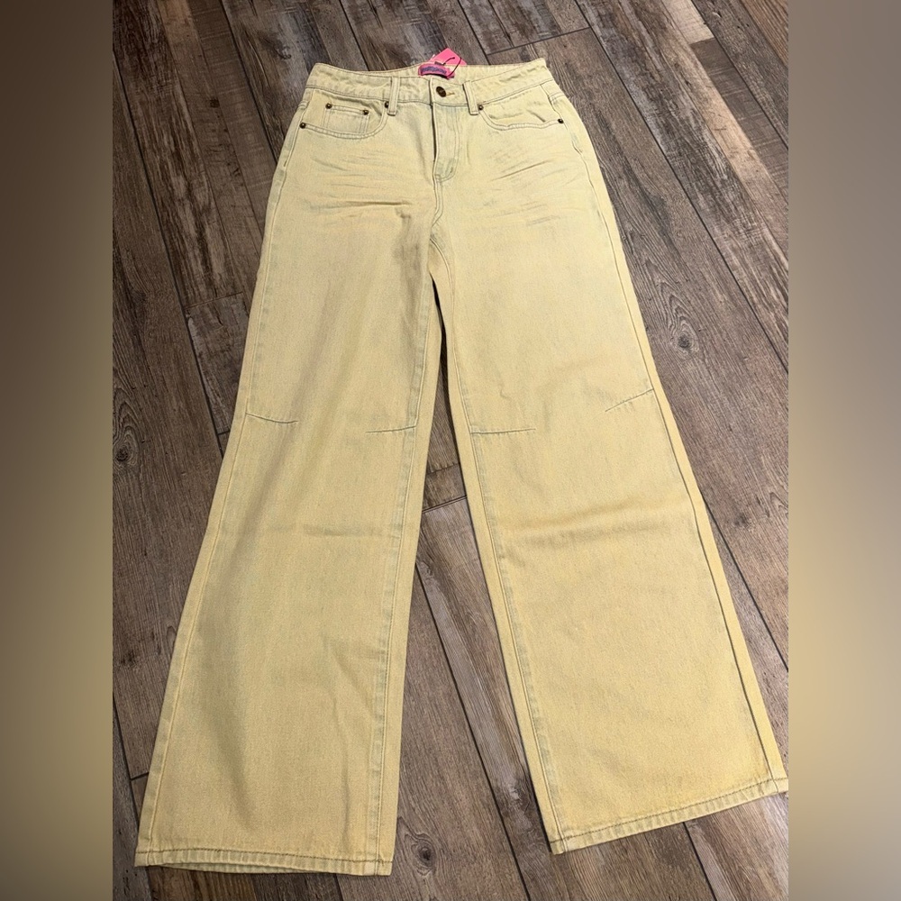 Edikted Tan Jeans Small NWT - Picture 3 of 8